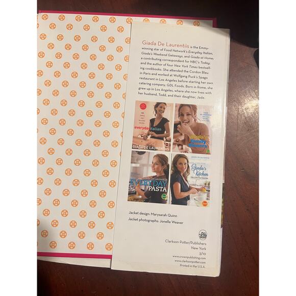 Giada At Home Family Recipes From Italy and California Giada De Laurentiis - Picture 3 of 7
